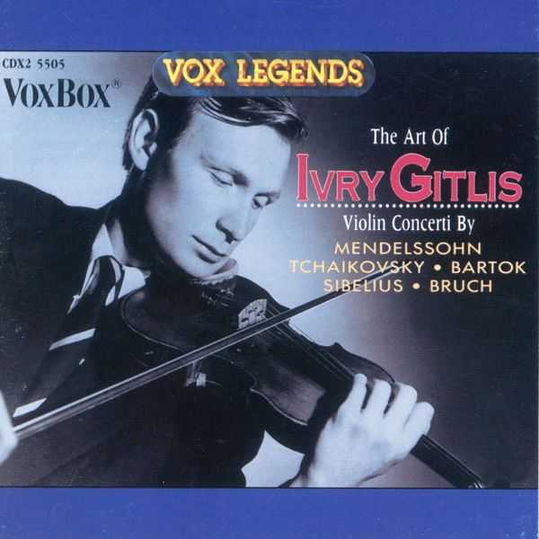 The Art of Ivry Gitlis. Violin Concerti (FLAC)