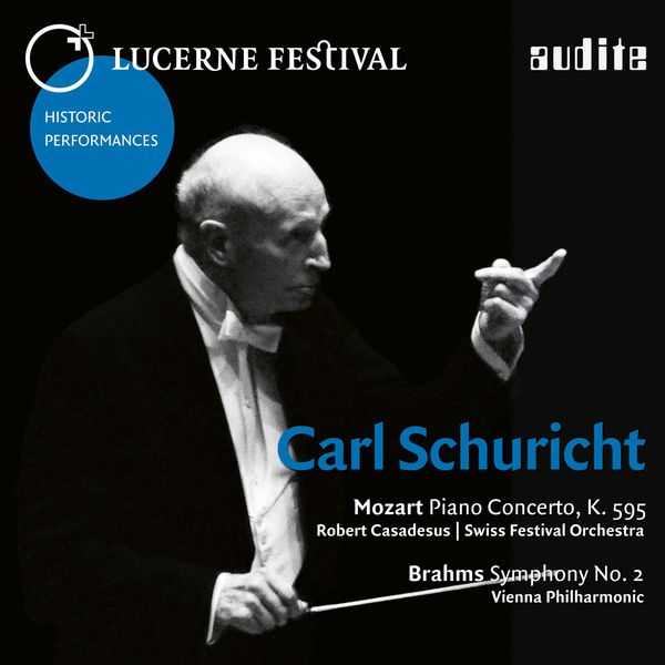 Carl Schuricht: Mozart - Piano Concerto; Brahms - Symphony no.2 (FLAC)