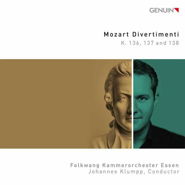 Klumpp: Mozart - Divertimenti K.136, 137 and 138 (24/96 FLAC)