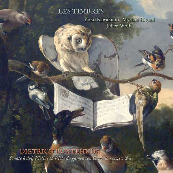 Les Timbres: Dietrich Buxtehude - Sonatine à doi, Violine and Viola da Gamba con Cembalo, Opus 1 & 2 (24/96 FLAC)