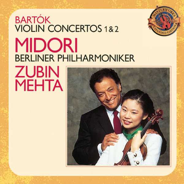 Midori, Mehta: Bartók - Violin Concertos no.1 & 2 (FLAC)