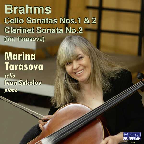 Tarasova, Sokolov: Brahms - Cello Sonatas no.1 & 2, Clarinet Sonata no.2 (24/44 FLAC)