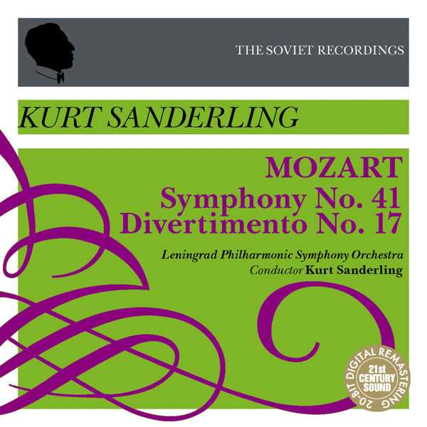The Soviet Recordings: Kurt Sanderling: Mozart - Symphony no.41, Divertimento no.17 (FLAC)