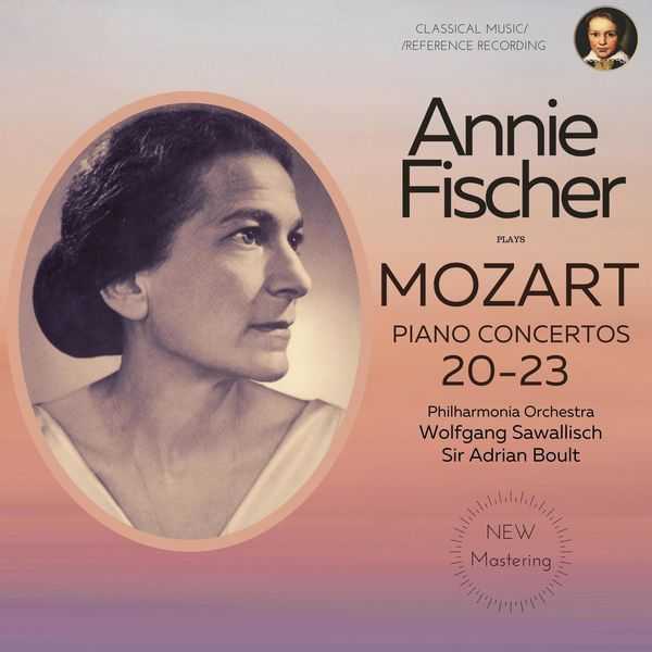 Annie Fischer plays Mozart Piano Concertos 20-23 (FLAC)