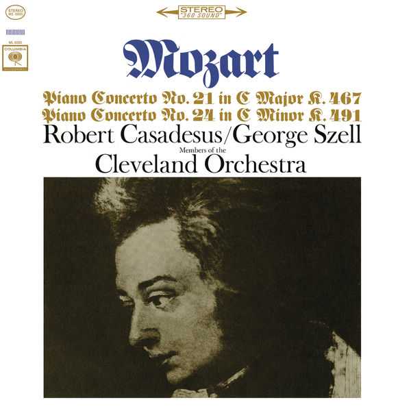 Casadesus, Szell: Mozart - Piano Concertos no.21, 24 (24/192 FLAC)