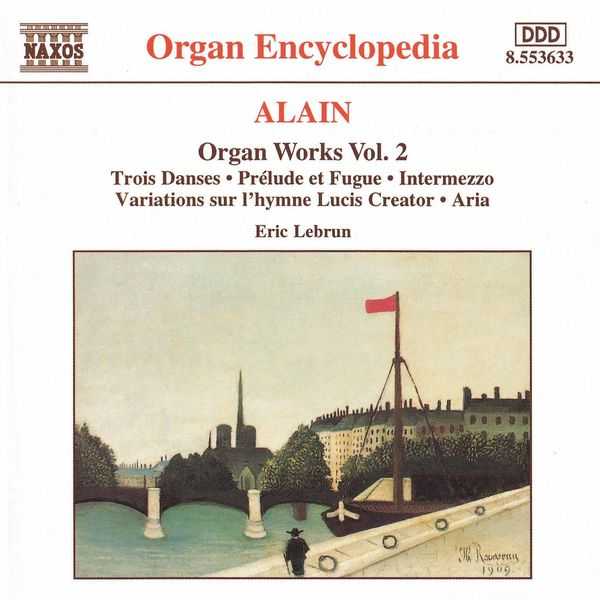 Eric Lebrun: Alain - Organ Works vol.2 (FLAC)
