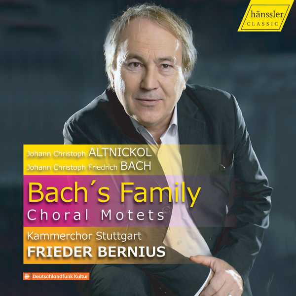 Frieder Bernius: Altnickol, Bach - Bach's Family Choral Motets (24/44 FLAC)