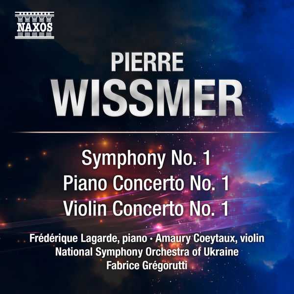 Gregorutti: Wissmer - Symphony no.1, Piano Concerto no.1, Violin Concerto no.1 (FLAC)