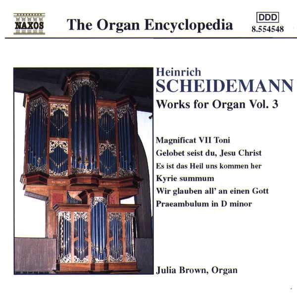 Heinrich Scheidemann - Works for Organ vol.3 (FLAC)