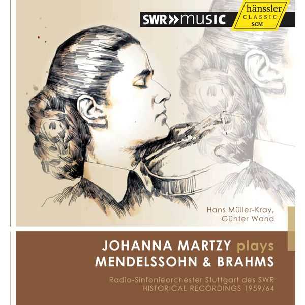 Johanna Martzy plays Mendelssohn & Brahms (FLAC)