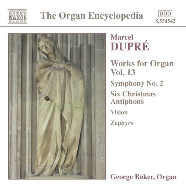 Marcel Dupré - Works For Organ vol.13 (FLAC)
