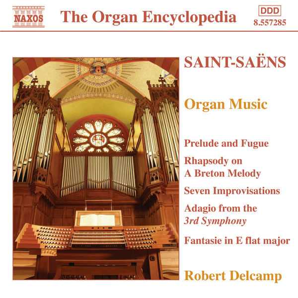 Robert Delcamp: Saint-Saëns - Organ Music (FLAC)