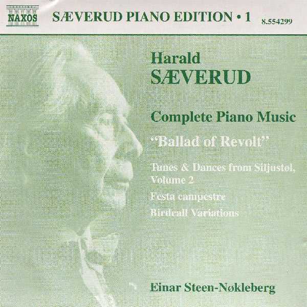 Einar Steen-Nøkleberg: Harald Sæverud - Complete Piano Music vol.1 (FLAC)