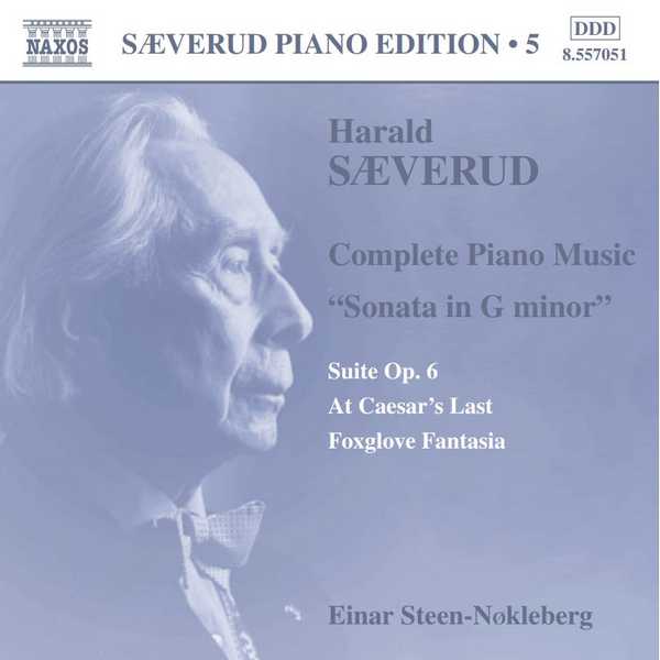 Einar Steen-Nøkleberg: Harald Sæverud - Complete Piano Music vol.5 (FLAC)