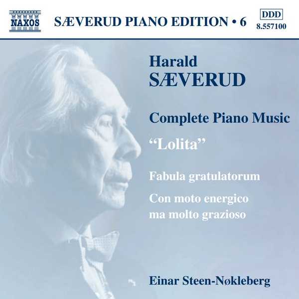 Einar Steen-Nøkleberg: Harald Sæverud - Complete Piano Music vol.6 (FLAC)