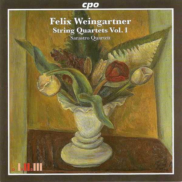 Sarastro Quartett: Felix Weingartner - String Quartets vol.1 (FLAC)