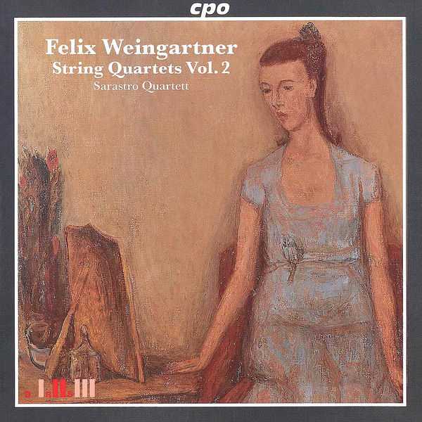Sarastro Quartett: Felix Weingartner - String Quartets vol.2 (FLAC)
