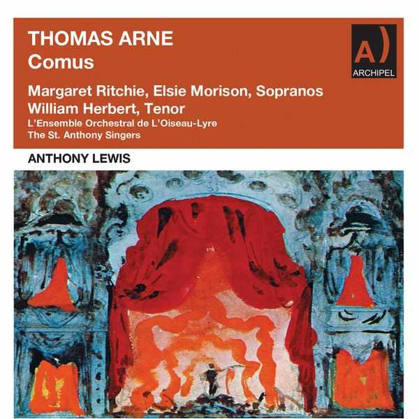 Anthony Lewis: Thomas Arne - Comus (24/96 FLAC)
