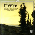 Banse, Schmidt, Deutsch: Johannes Brahms Lieder. Complete Edition vol.4 (FLAC)