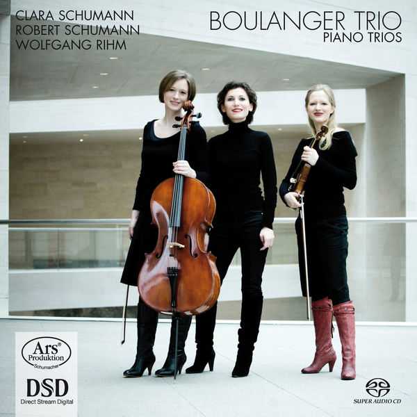 Boulanger Trio: Clara & Robert Schumann, Wolfgang Rihm - Piano Trios (FLAC)