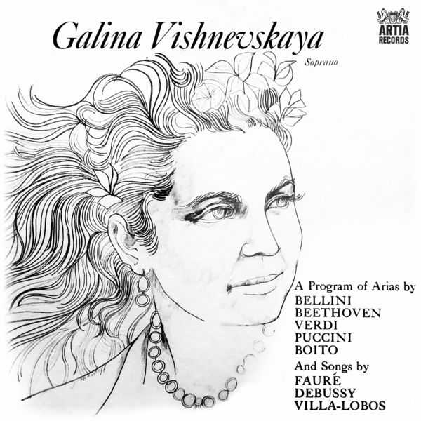 Galina Vishnevskaya: A Program Of Arias And Songs (24/96 FLAC)