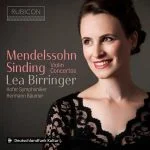 Lea Birringer: Mendelssohn, Sinding - Violin Concertos (24/96 FLAC)