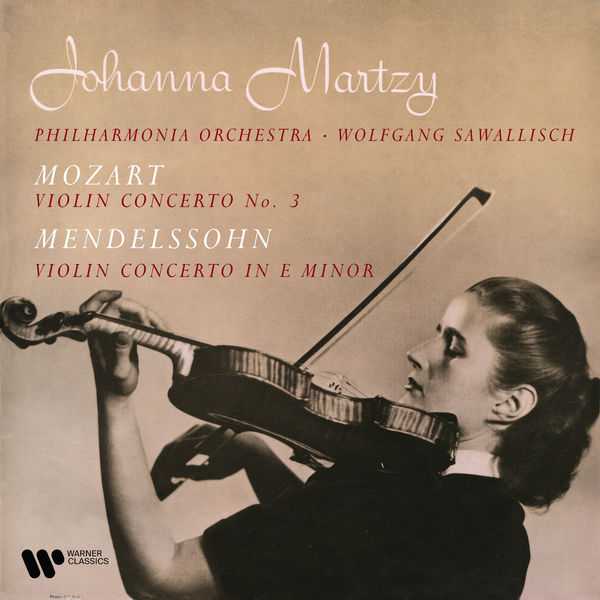 Johanna Martzy: Mozart, Mendelssohn - Violin Concertos (24/192 FLAC)