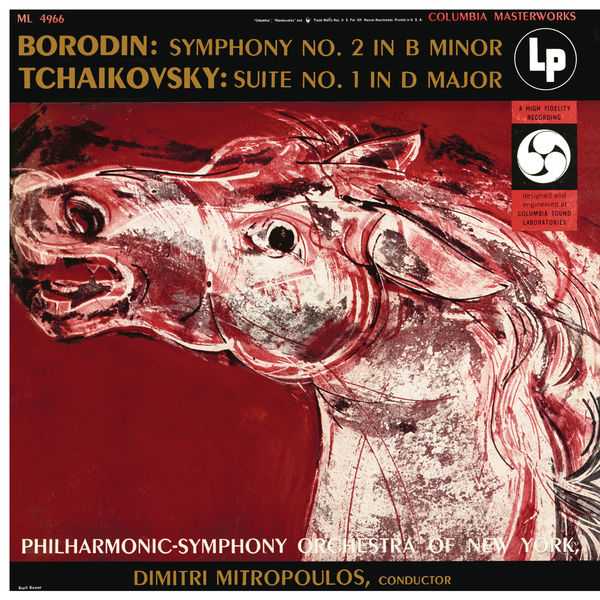 Mitropoulos: Borodin - Symphony no.2 in B Minor; Tchaikovsky - Suite no.1 in D Major (24/96 FLAC)