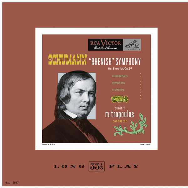 Mitropoulos: Schumann - Sympony no.3 "Rheinish" (24/96 FLAC)