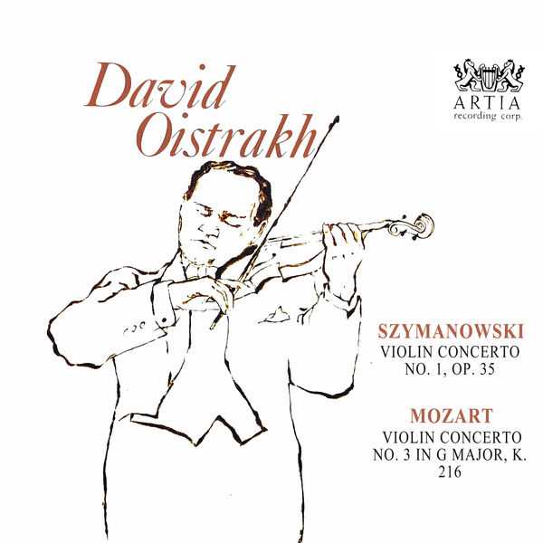 David Oistrakh: Szymanowski - Violin Concerto no.1 op.35; Mozart - Violin Concerto no.3 in G Major K.216 (24/96 FLAC)