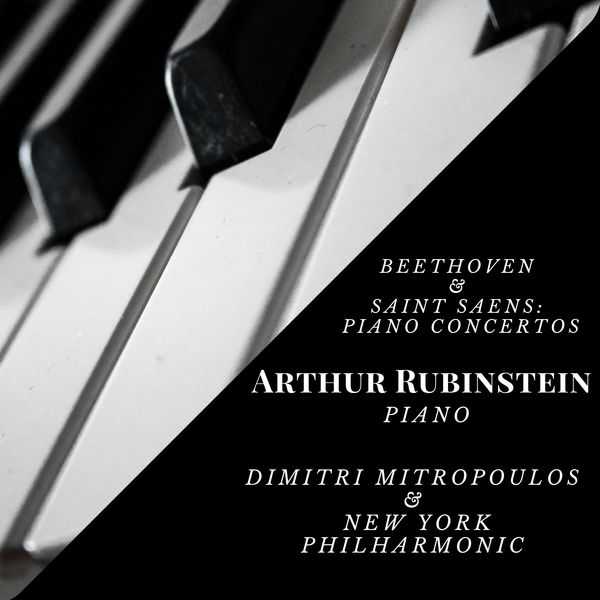 Rubinstein, Mitropoulos: Beethoven, Saint-Saëns - Piano Concertos (FLAC)