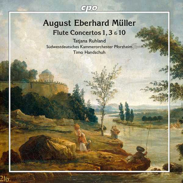 Ruhland, Handschuh: Müller - Flute Concertos no.1, 3 & 10 (FLAC)