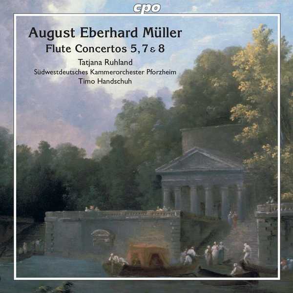Ruhland, Handschuh: Müller - Flute Concertos no.5, 7 & 8 (24/88 FLAC)