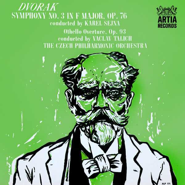 Karel Šejna: Antonín Dvořák - Symphony no.3 in F Major op.76, Othello Overture op.93 (24/96 FLAC)