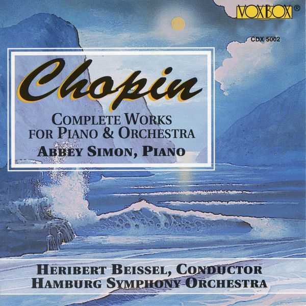 Abbey Simon: Chopin - Complete Works for Piano & Orchestra (FLAC)