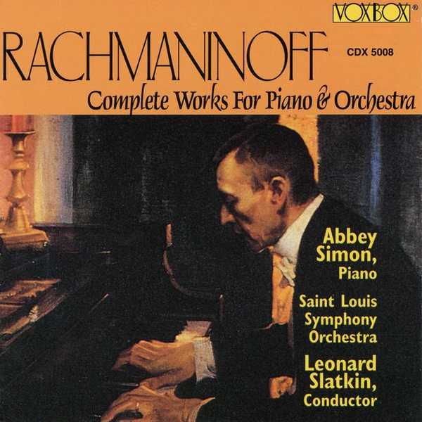 Simon, Slatkin: Rachmaninov - Complete Works for Piano & Orchestra (FLAC)