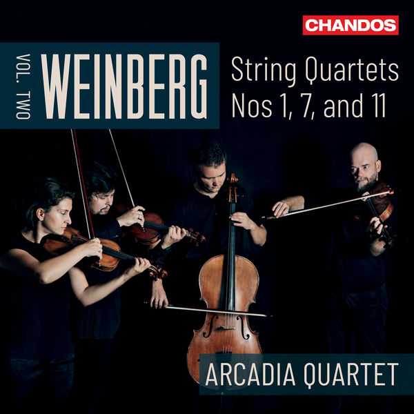 Arcadia Quartet: Weinberg - String Quartets vol.2 (24/96 FLAC)
