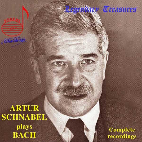 Artur Schnabel plays Bach Complete Recordings (FLAC)