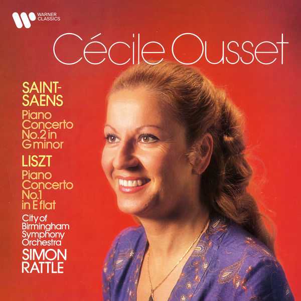 Cécile Ousset, Simon Rattle: Saint-Saëns - Piano Concerto no.2; Liszt - Piano Concerto no.1 (FLAC)