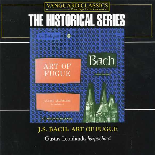 Gustav Leonhardt: Bach - Art of Fugue (FLAC)