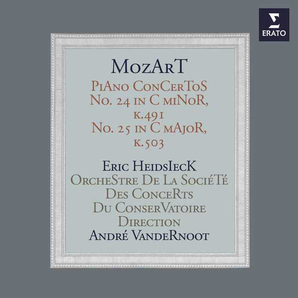 Eric Heidsieck, André Vandernoot: Mozart - Piano Concertos no.24 & 25 (FLAC)