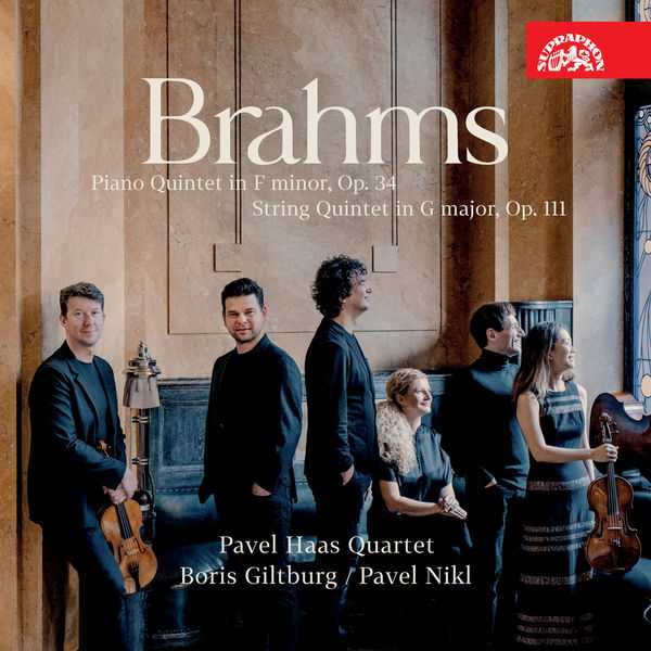 Pavel Haas Quartet, Boris Giltburg, Pavel Nikl: Brahms - Piano Quintet in А Minor op.34, String Quintet in G Major op.111 (24/192 FLAC)
