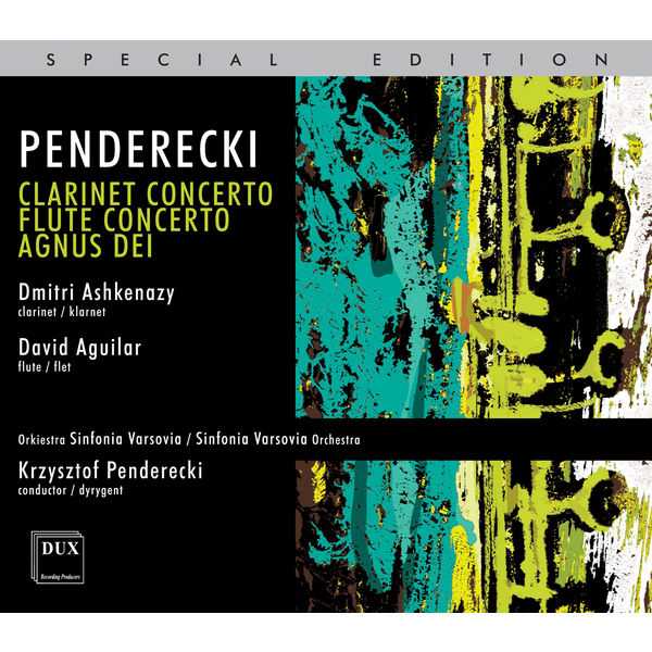 Ashkenazy, Aguilar: Penderecki - Clarinet Concerto, Flute Concerto, Agnus Dei (FLAC)