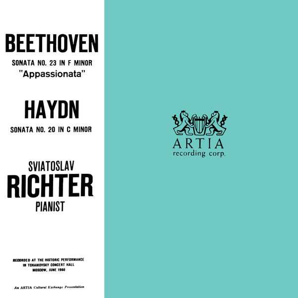 Richter: Beethoven - Sonata no.23 "Appassionata"; Haydn - Sonata no.20 (24/96 FLAC)