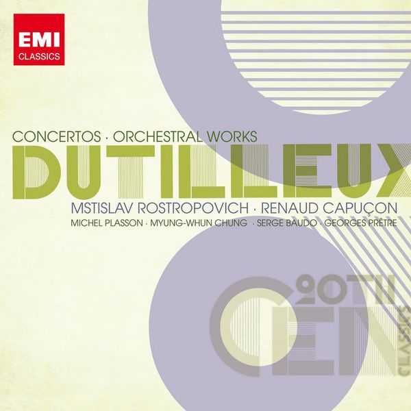 Rostropovich, Capuçon: Henri Dutilleux - Concertos, Orchestral Works (FLAC)