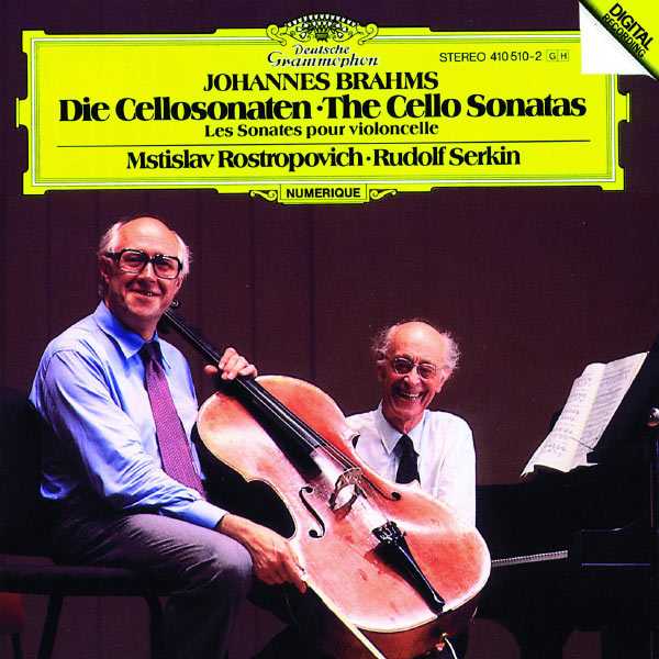 Mstislav Rostropovich, Rudolf Serkin: Johannes Brahms - The Cello Sonatas (FLAC)