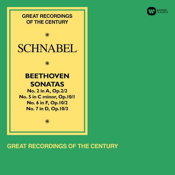 Artur Schnabel: Beethoven - Piano Sonatas no.2, 5, 6 & 7 (FLAC)