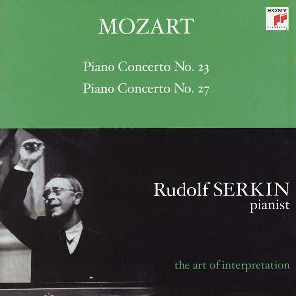 Rudolf Serkin: Mozart - Piano Concerto no.23 & 27 (FLAC)
