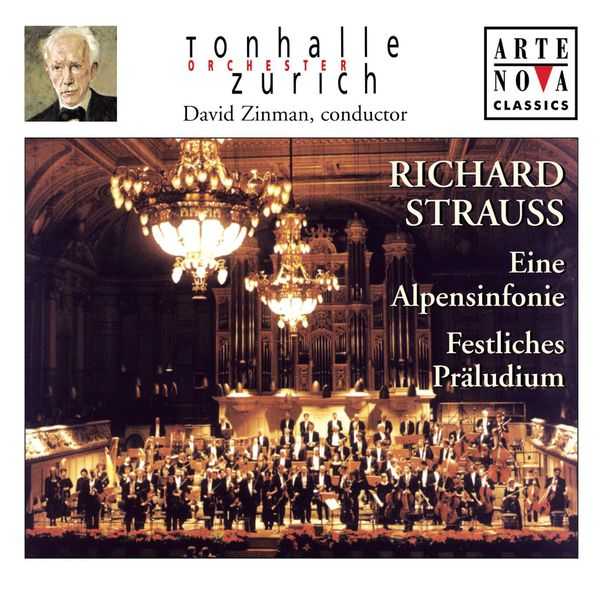 David Zinman: Richard Strauss - Eine Alpensinfonie, Festliches Präludium (FLAC)