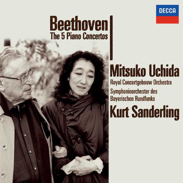 Uchida, Sanderling: Beethoven - The 5 Piano Concertos (FLAC)